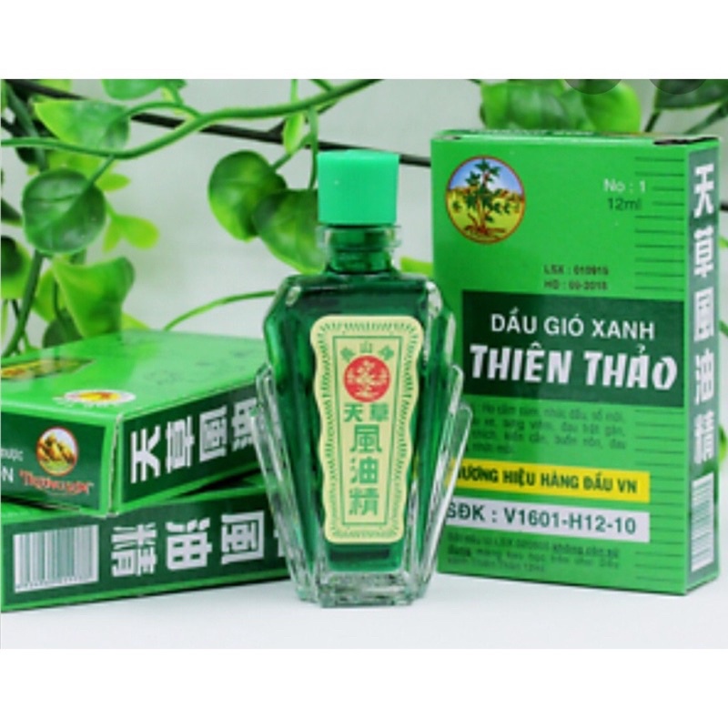 Dầu gió xanh Thiên Thảo 12ml, Trường Sơn