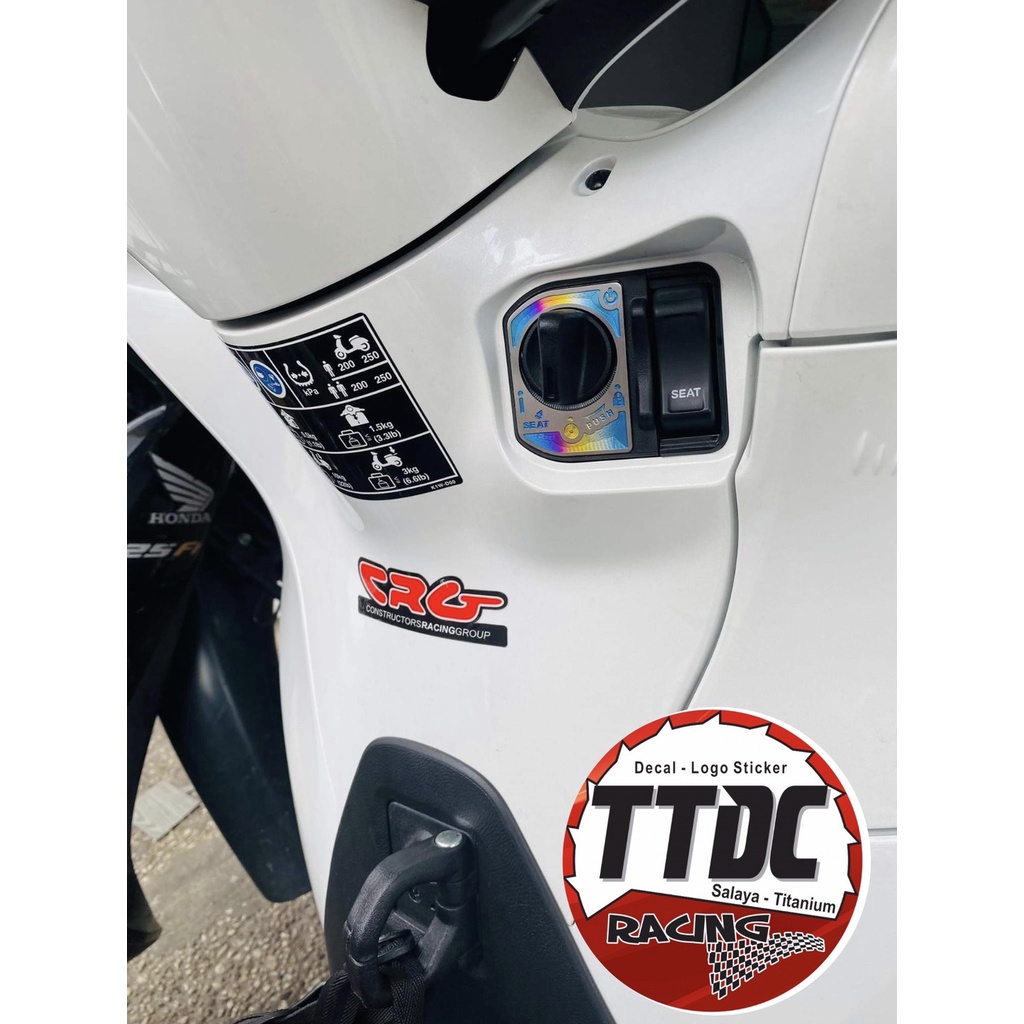 Tem Titan Dán Khoá Sh350i / Vision 2021 - 22 / Lead 2022 / Vario 160 / Ab 2023 / Winner x 2022