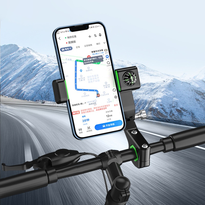 Giá Đỡ Điện Thoại Gắn Tay Lái Xe Đạp Có Thể Điều Chỉnh Xoay 360 Độ Tiện Dụng