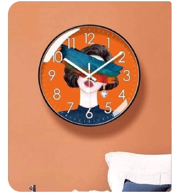 Đồng hồ treo tường hình trống đồng