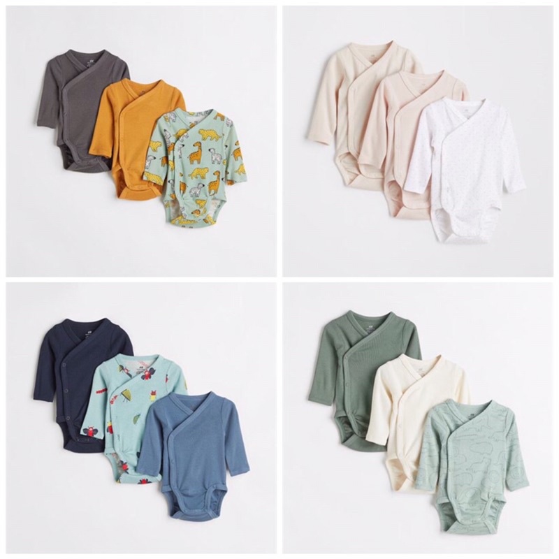 Set 3 áo  body  cho bé hàng vợt sale