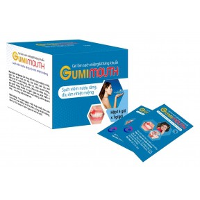 Gumimouth Gói bôi nhiệt miệng (hộp 15 gói)