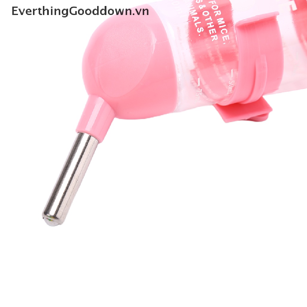 Bình Uống Nước 80ml Bằng Nhựa Cho Chuột Hamster
