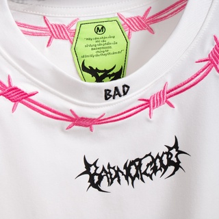 Áo Thun BADNOTGOOD BARBED WIRE (Trắng)