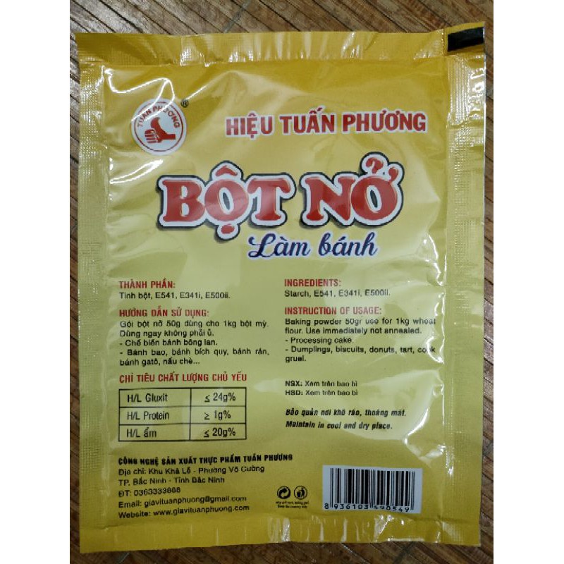 Bột Nở Tuấn Phương 50g