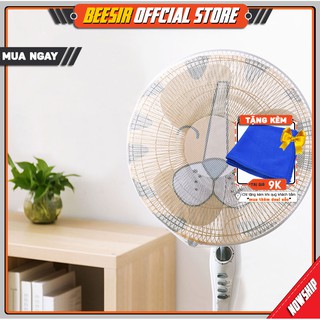 [Kèm Quà Tặng] Tấm Lưới Bọc Quạt Điện Chống Bụi Và Bảo Vệ An Toàn Cho Bé Cao Cấp BEESIR