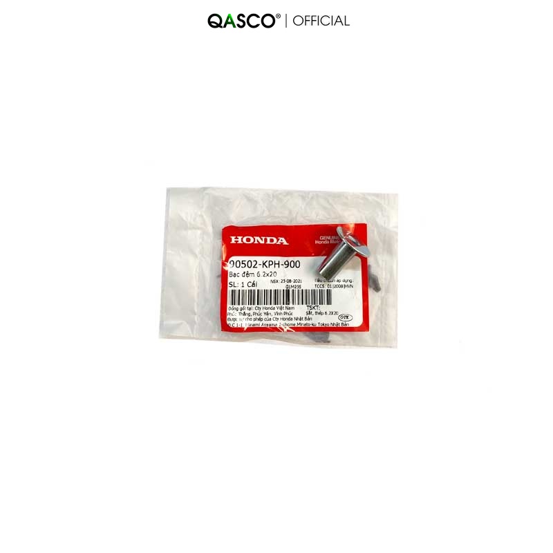 Bạc đệm HONDA 6.2×20 dùng chung nhiều xe  QA(90502KPH900) _( 719)