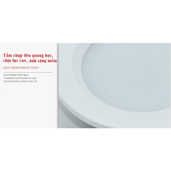 [Hàng Cao Cấp] Đèn Led Âm Trần Downlight 12W, Đèn Trần Phòng Ngủ, Văn Phòng, HL LIGHTING