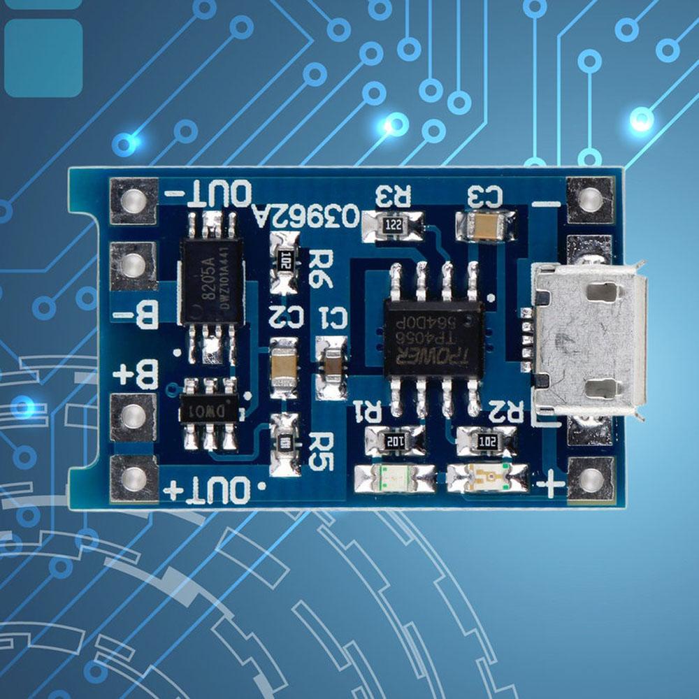 Mô Đun Sạc Pin Kèm Bảo Vệ Micro USB 5V Chuyên Dụng Chất Lượng Cao