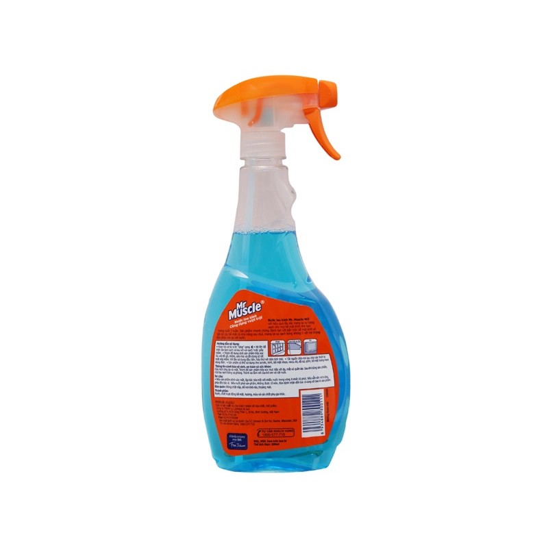 Nước Lau Kính Mr.Muscle Hương Thơm Mát 500ML - Hàng chính hãng DKSH Việt Nam.