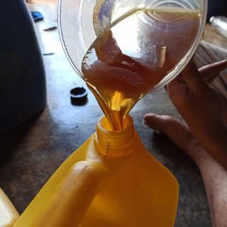 Mật ong nguyên chất 100% hoa cà phê chai 1 lit