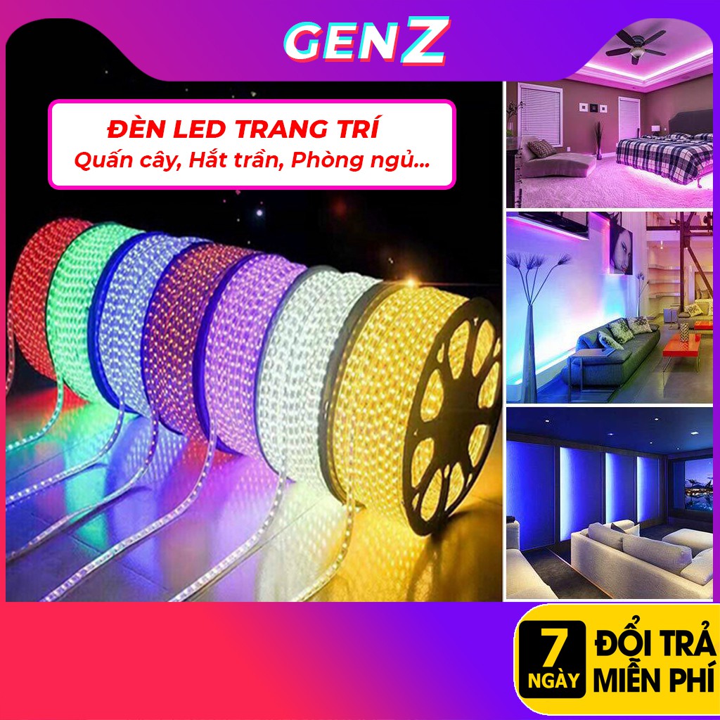 Đèn Led dây đôi 5730 - 2 hàng bóng ⚡𝘾𝙝𝙤̂́𝙣𝙜 𝙉𝙪̛𝙤̛́𝙘⚡ Siêu Sáng - Dây led hàng hắt trần,quấn cây, decor phòng cực chill