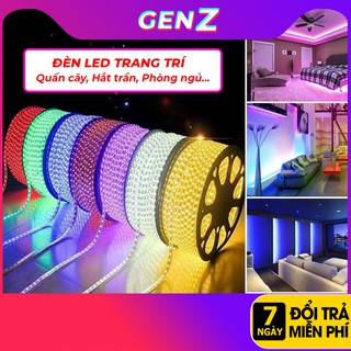 Đèn Led Dây Đôi Trang Trí ⚡𝘾𝙝𝙤̂́𝙣𝙜 𝙉𝙪̛𝙤̛́𝙘⚡ Decor phòng siêu xinh-Bán kèm nguồn cắm và băng dính điện