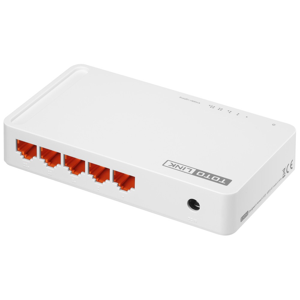 Bộ Chia mạng 5 Cổng TOTOLINK S505 - Switch 5 Port Hàng Chính hãng BH 24 tháng