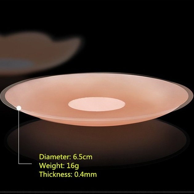[6 pairs Silicone Breast Lift up Nipple Covers] [Women Reusable Self Adhesive Invisible Nippleless Breast Petals]