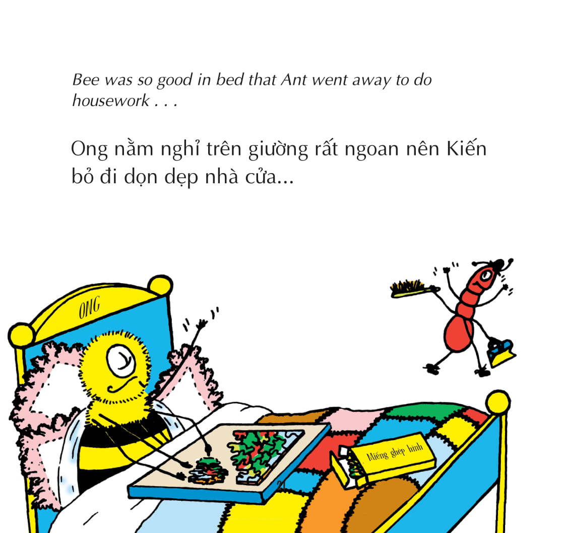 Sách Ong Và Kiến 12 - Ant And Bee And The Doctor - Ong Và Kiến Cùng Bác Sĩ - Học Đếm Các Ngày Trong Tháng Và Không Sợ Ốm