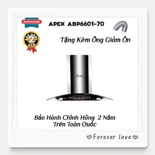 Máy Hút Mùi Kính Cong Cao Cấp SUNHOUSE APEX 6601_70C