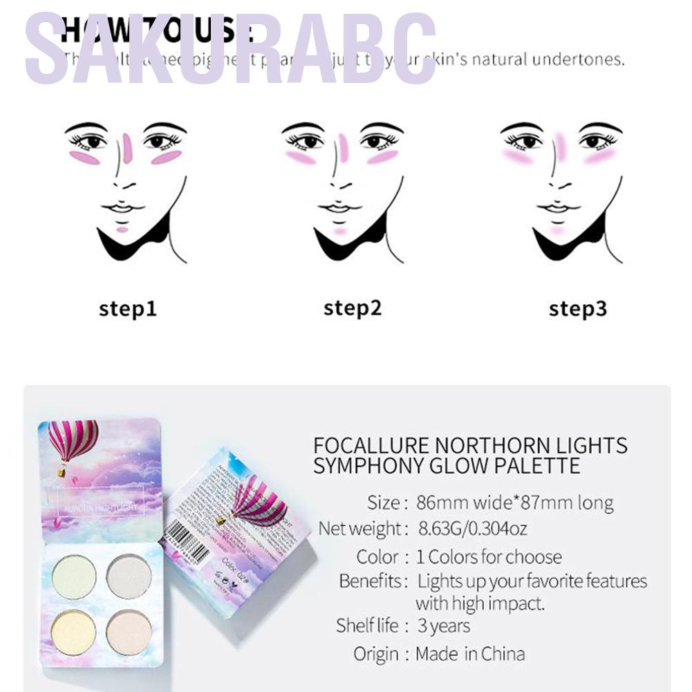 Phấn bắt sáng tạo khối trang điểm chuyên nghiệp Sakurabc | BigBuy360 - bigbuy360.vn