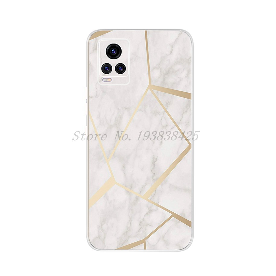 Ốp điện thoại silicon mềm trong suốt siêu mỏng in họa tiết nhiều kiểu tùy chọn dành cho VIVO V20 V2024 V2025