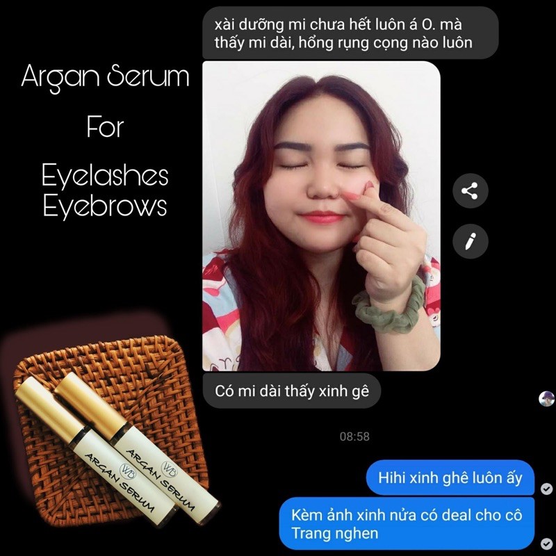 Dưỡng Mi Và Lông Mày Argan Serum | BigBuy360 - bigbuy360.vn