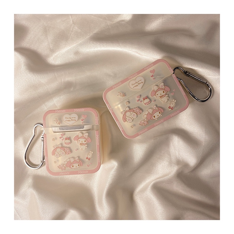 Vỏ hộp tai nghe không dây từ nhựa dẻo in chữ cho Airpod 1/2/Pro