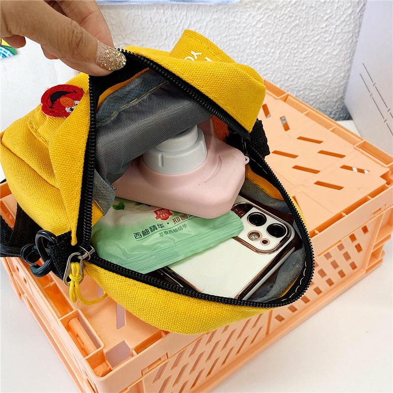 Túi Canvas mini Đeo Chéo Đựng Điện Thoại Tiện Lợi