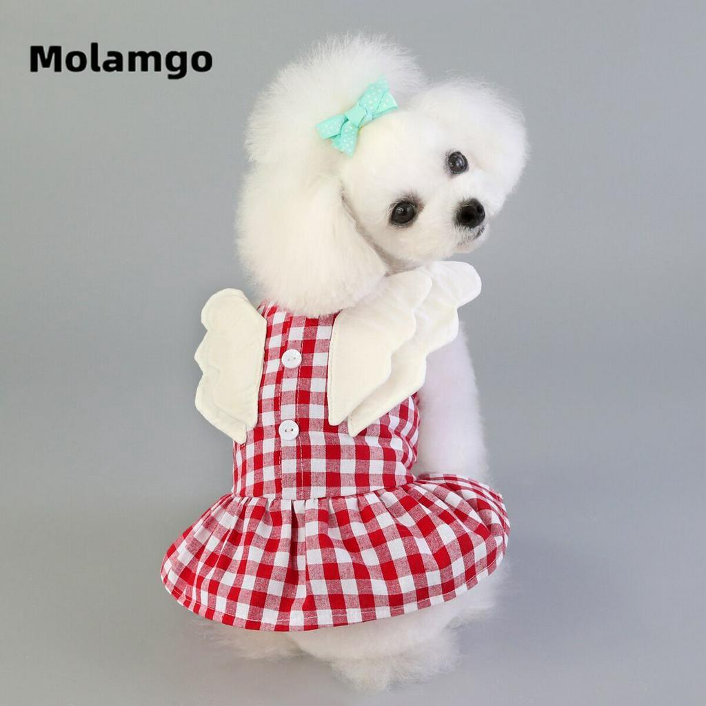 Bộ đồ thời trang mùa hè kẻ sọc dễ thương cho thú cưng 2022