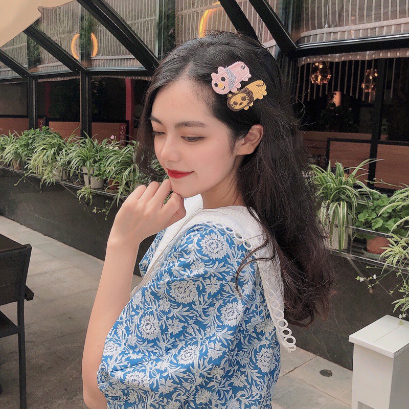 Kẹp Tóc Hàn Quốc Hình Thỏ Dễ Thương Cho Bé Gái