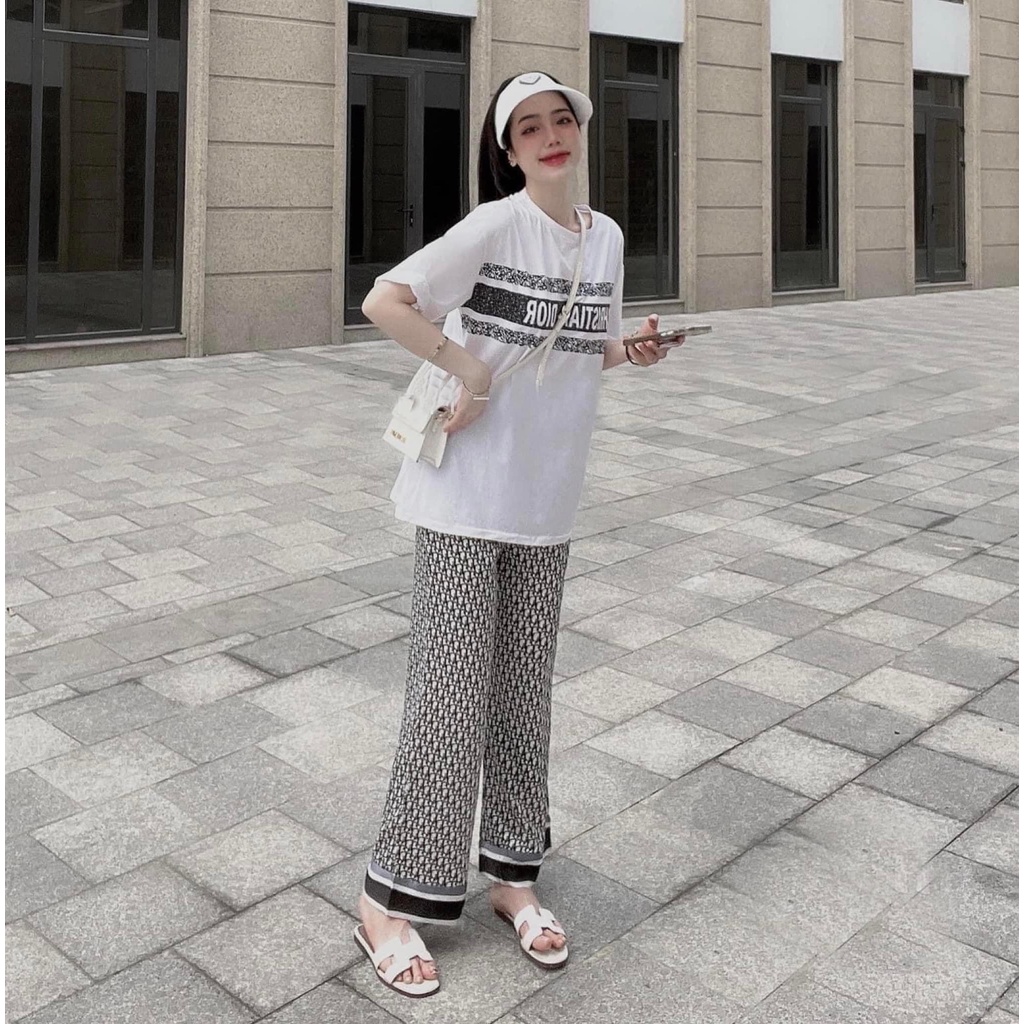 Set Bộ Đồ Dior Siêu Hot Hit, Cam Kêt Hàng Chất Lượng, Chất Vải Siêu Đẹp
