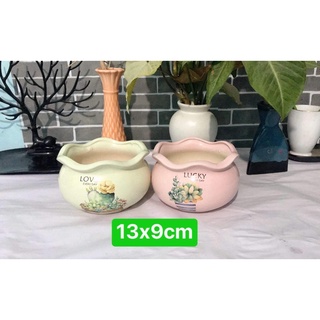 Chậu sứ miệng bèo