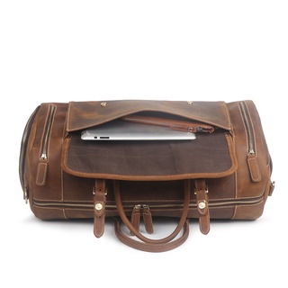 Túi xách du lịch da thật handmade G218