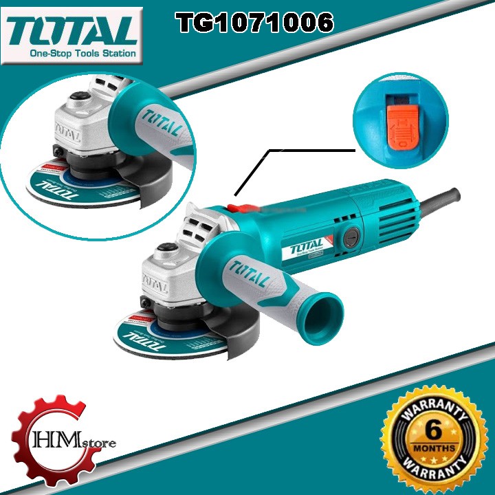 [Chính hãng] Máy mài góc, máy mài cầm tay TOTAL TG1071006 - Công suất 710w BH 6 tháng