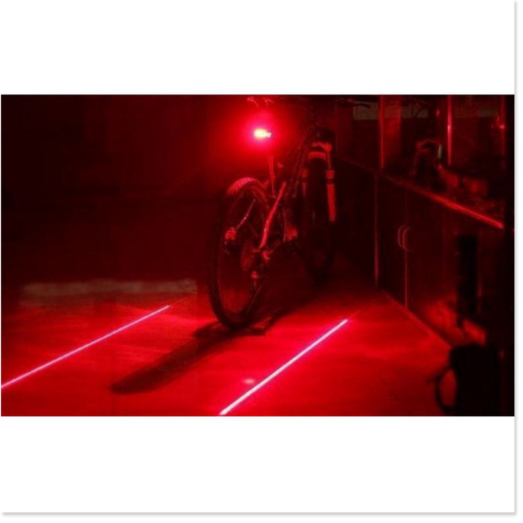Đèn xe 🎉SALE ️🎉   Đèn hậu xe đạp cảnh báo, Đèn hậu xe đạp thể thao giá rẻ, Đèn hậu xe đạp laser 3408