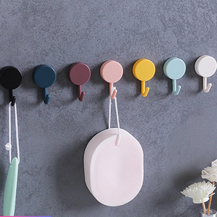 Móc Tròn Treo Đồ Dán Tường Thiết Kế Phong Cách Nordic Sáng Tạo ILY