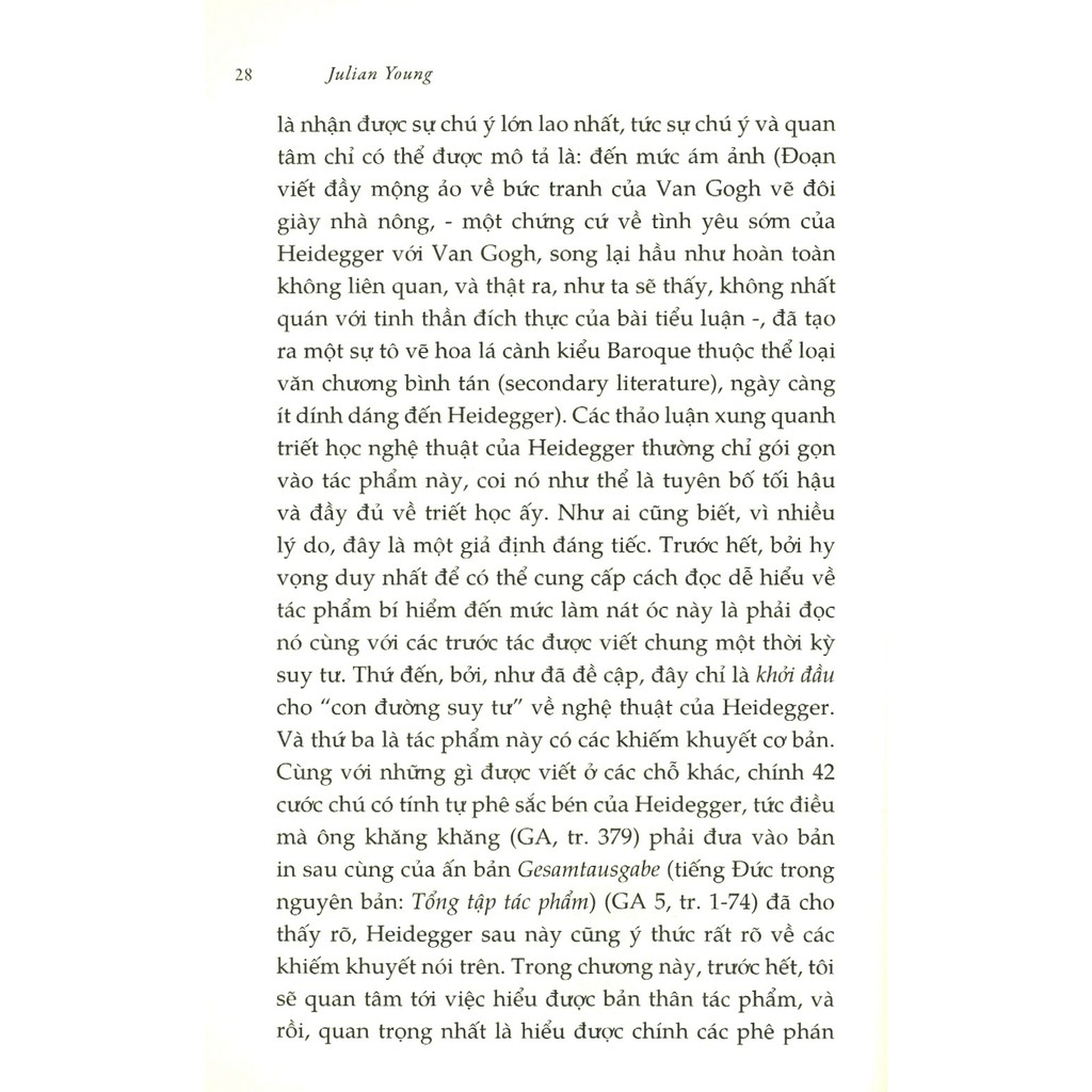 Sách - Triết Học Nghệ Thuật Của Heidegger | BigBuy360 - bigbuy360.vn