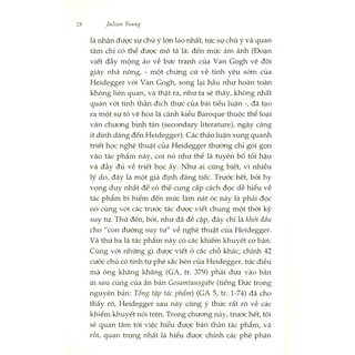 Sách - Triết Học Nghệ Thuật Của Heidegger