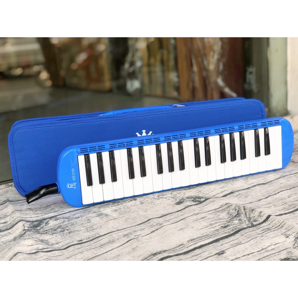 Kèn Melodion -  Melodica 32 & 37 Phím HT-MUSIC HT-32D & HT-37D Kèm Hộp Đựng, Quai Xách, Ống Thổi