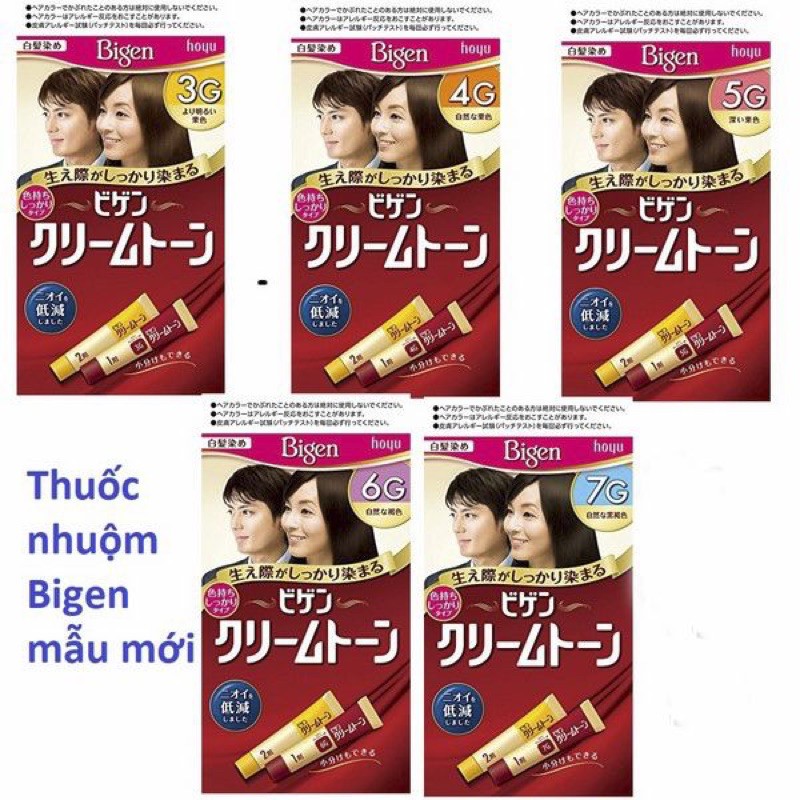 Nhuộm tóc phủ bạc BIGEN Nhật Bản