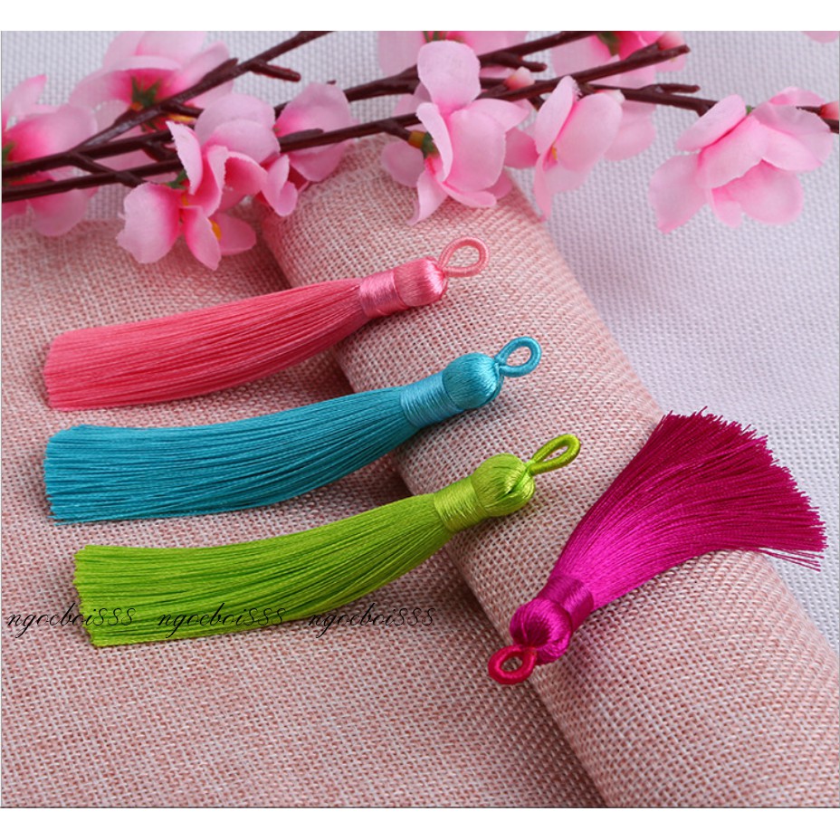 Tua Rua Đơn Có Móc Trang Trí Handmade Tự Làm Nhiều Màu