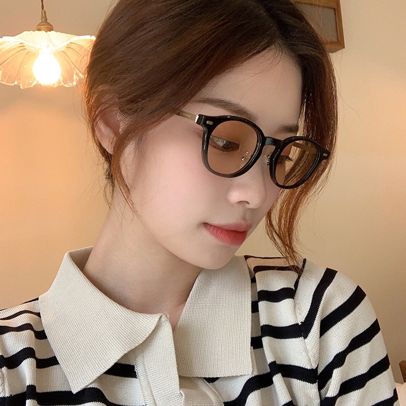 Kính cận thời trang nam nữ mắt vuông gọng càng cua siêu ngầu cá tính chống tia UV chuẩn ANSI của Hoa Kỳ đẹp ABICA 085