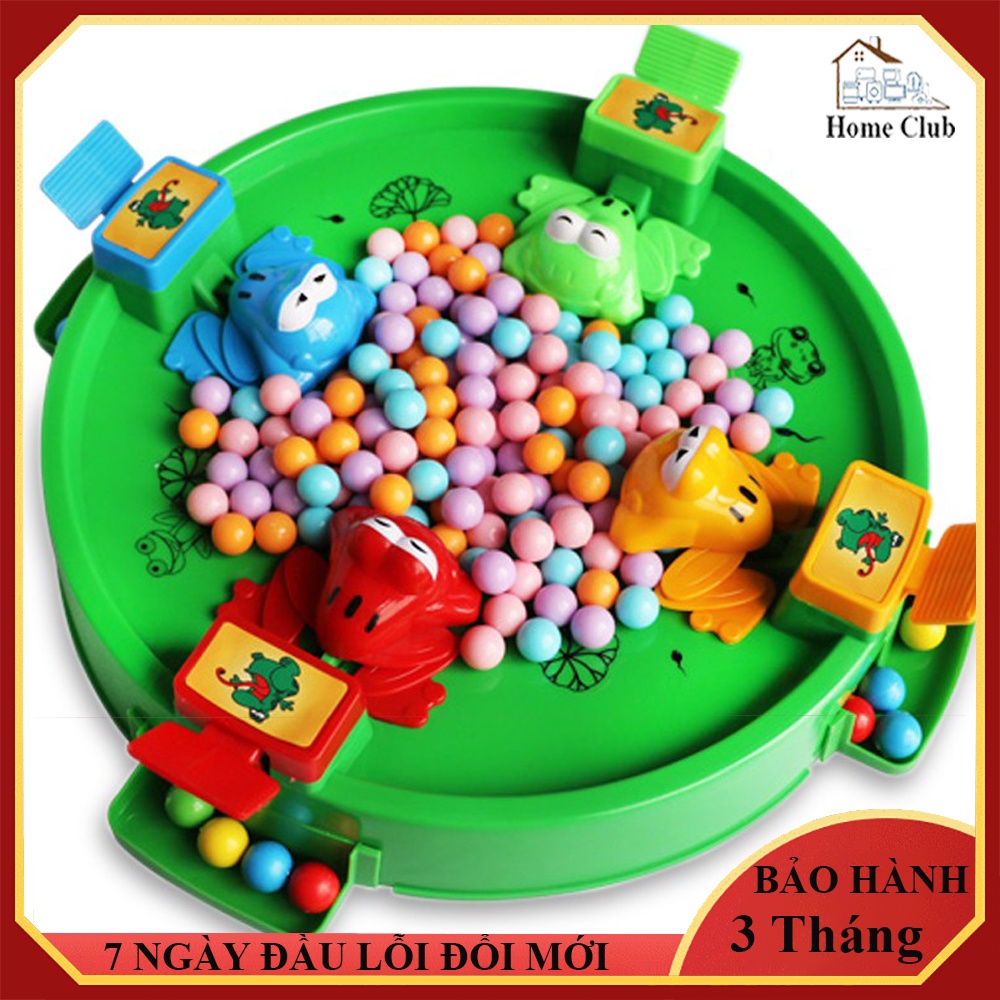 Đồ chơi trẻ em ếch ăn kẹo, bộ ếch nhiều bi cho cả gia đình 4 người chơi. Đồ chơi tương tác cho bố mẹ và bé.