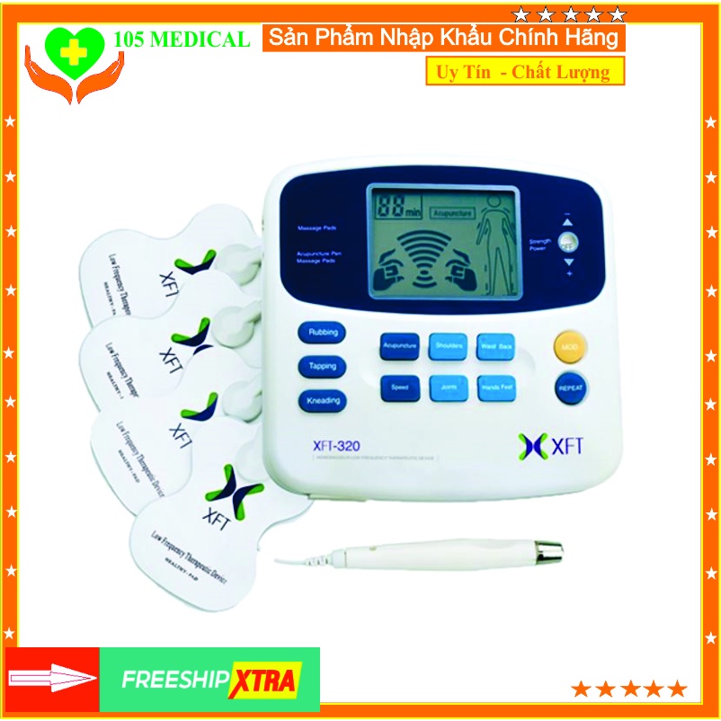 Máy massage xung điện XFT-320, Máy massage toàn thân giảm đau nhức