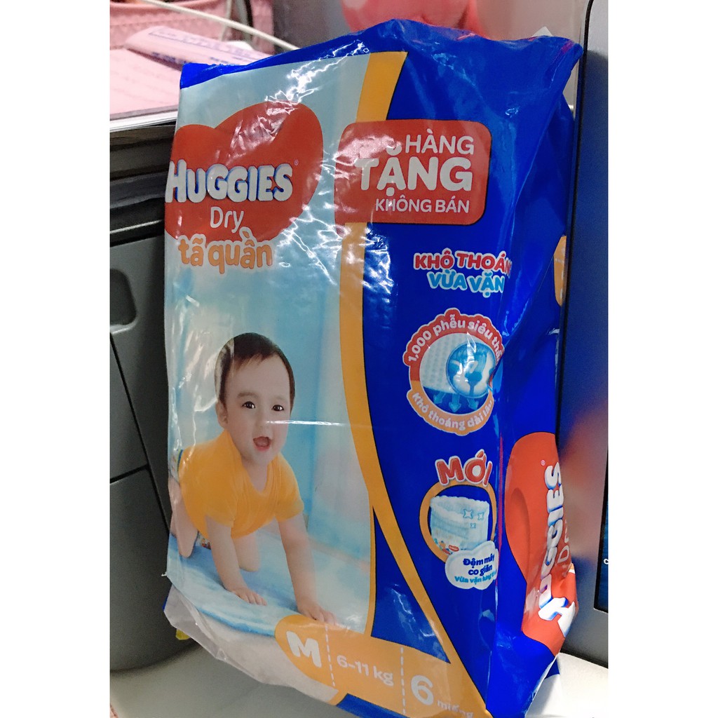 COMBO 100 TÃ QUẦN HUGGIES CHÍNH HÃNG ĐỆM MÂY KHUYẾN MÃI SIZE L