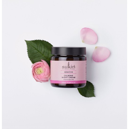 Kem Dưỡng Da Ban Đêm Dành Cho Da Nhạy Cảm Sukin Sensitive Calm Night Cream 120ml vn (BR)