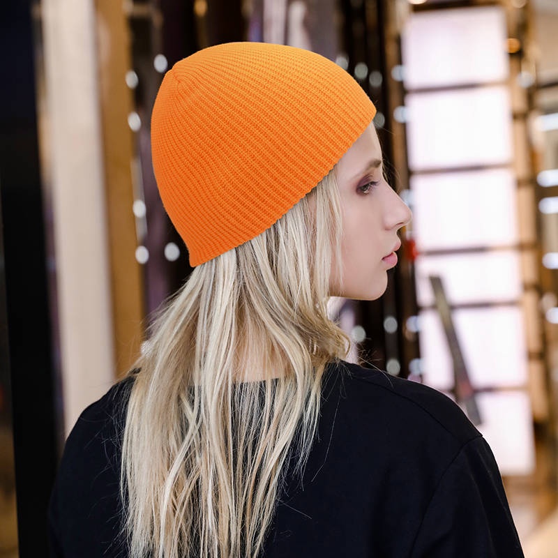 Nón Len Cotton Mỏng Giữ Ấm Phong Cách Hàn Quốc Cho Nam Và Nữ