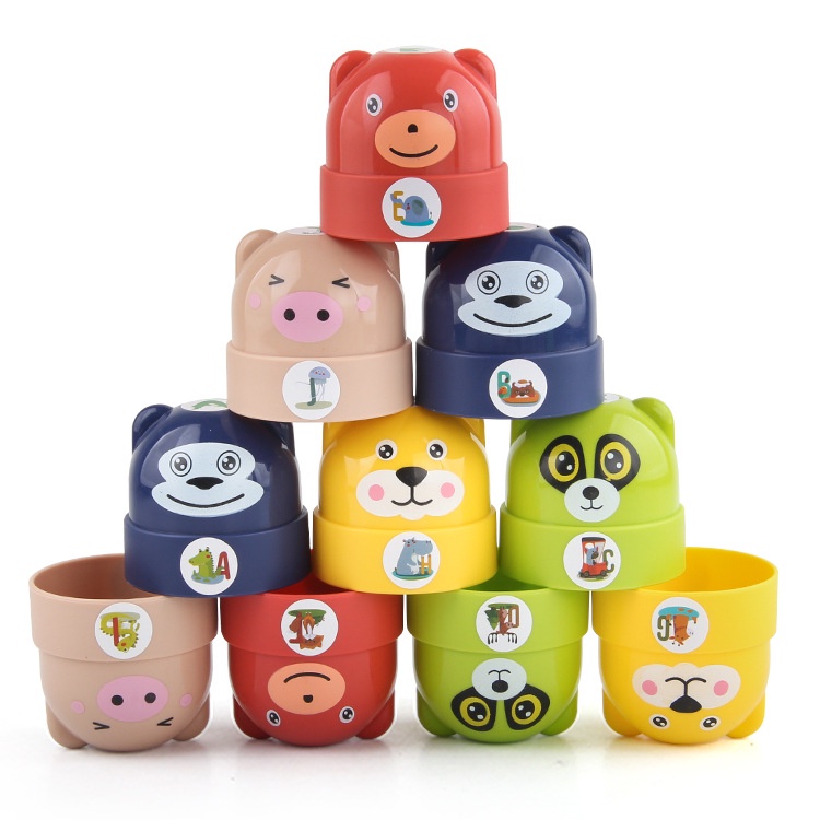 ZHANQI TOYS Set đồ chơi xếp hình cân bằng Zhan Qi Toys bằng gỗ dành cho trẻ em DIY