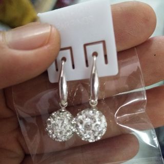 Hoa tai đính hạt Trân châu 9ly