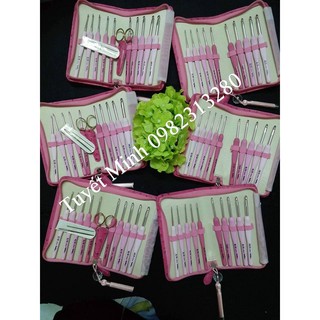 Tulip - Set Etimo Rose size lớn (Kim Móc Len)