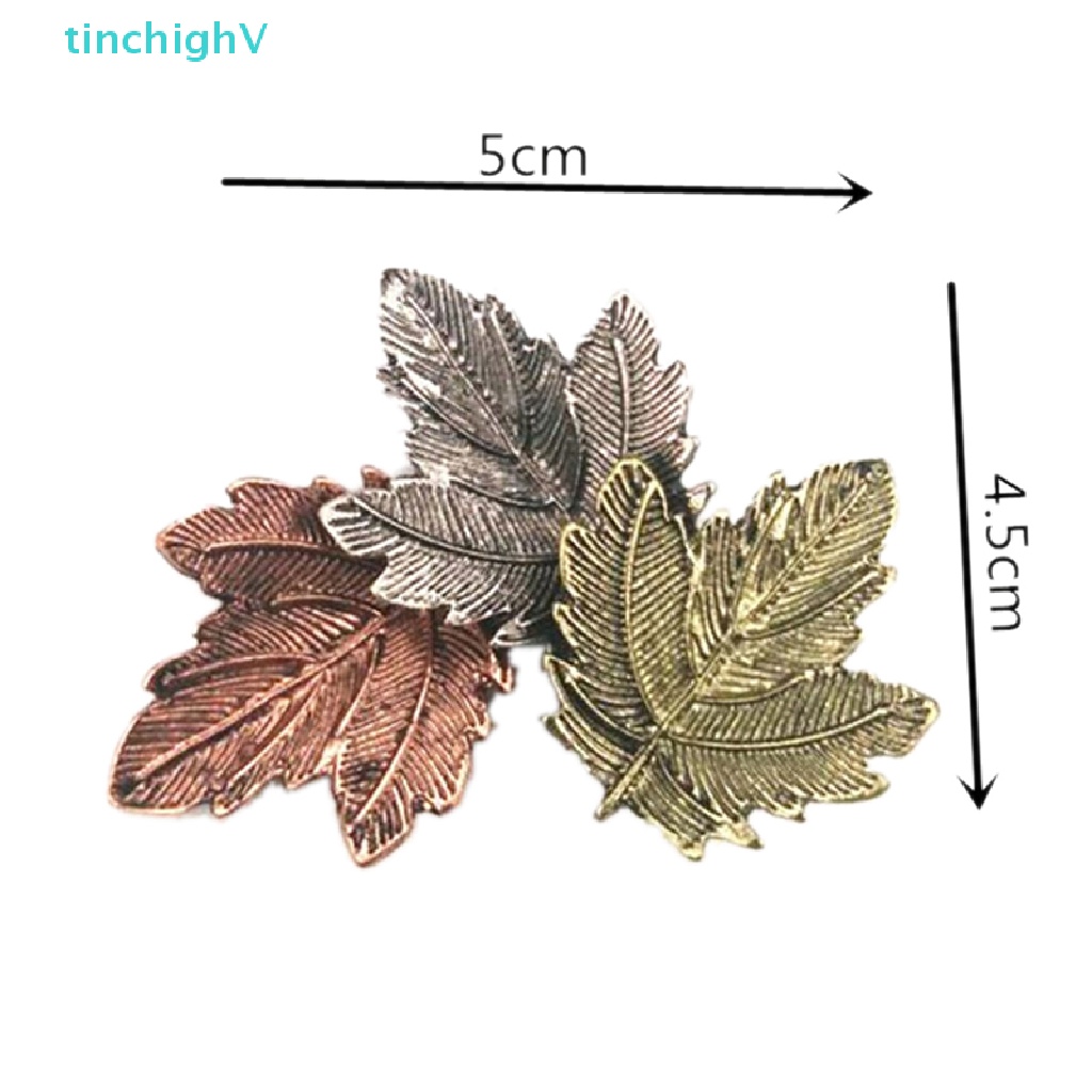 [TinchighV] Ghim Cài Áo Hình Lá Phong Mạ Vàng / Bạc Phong Cách Vintage Cho Nữ [Mới]