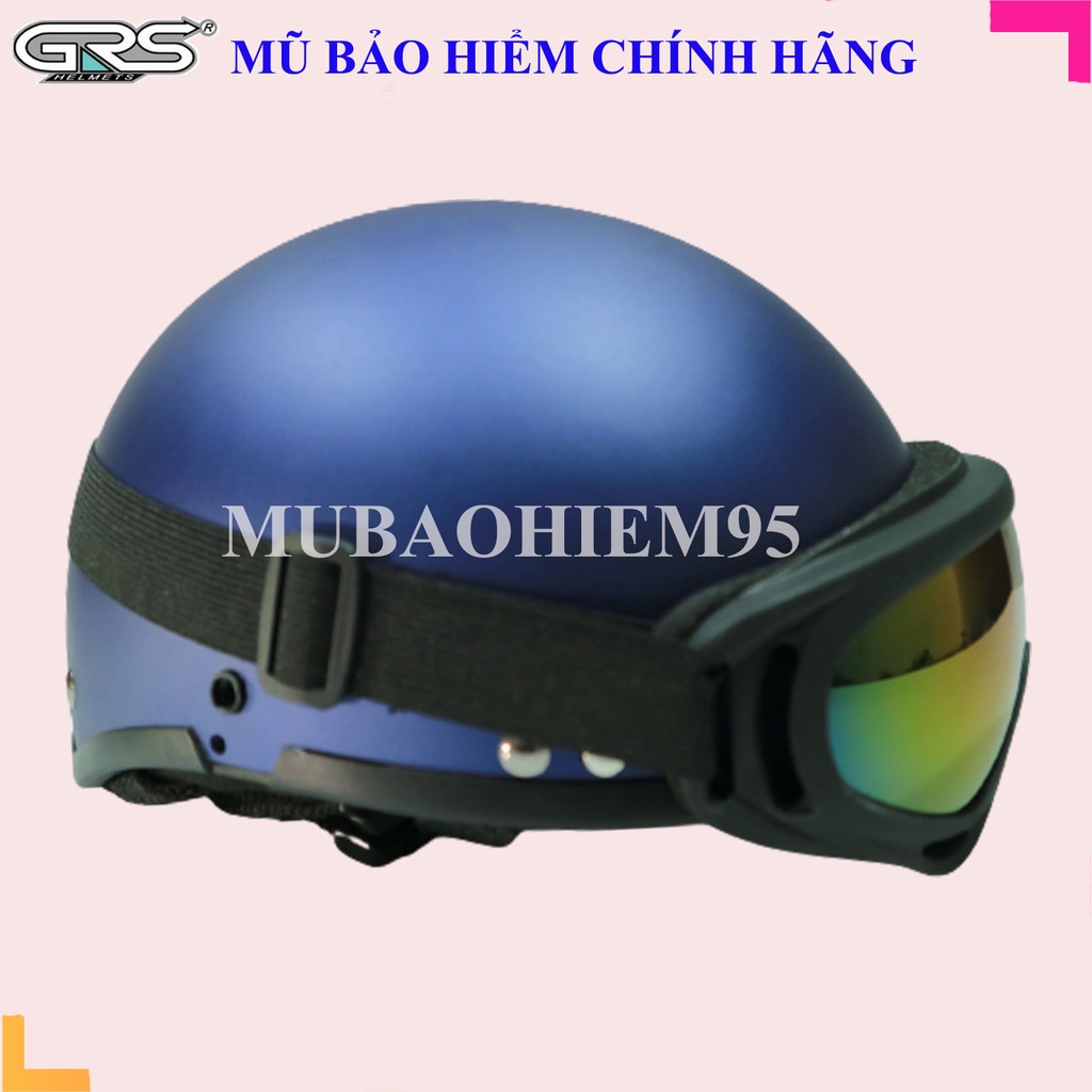 Mũ Bảo Hiểm Nửa Đầu 1/2 GRS Siêu HOT - Hàng Cao Cấp